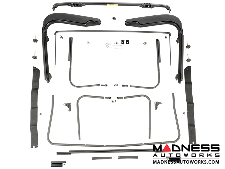 Jeep Wrangler TJ Factory Soft Top Hardware